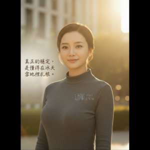 台灣第一位虛擬命理師明心(MinXin)解析2026丙午年紫微斗數運勢的形象照片