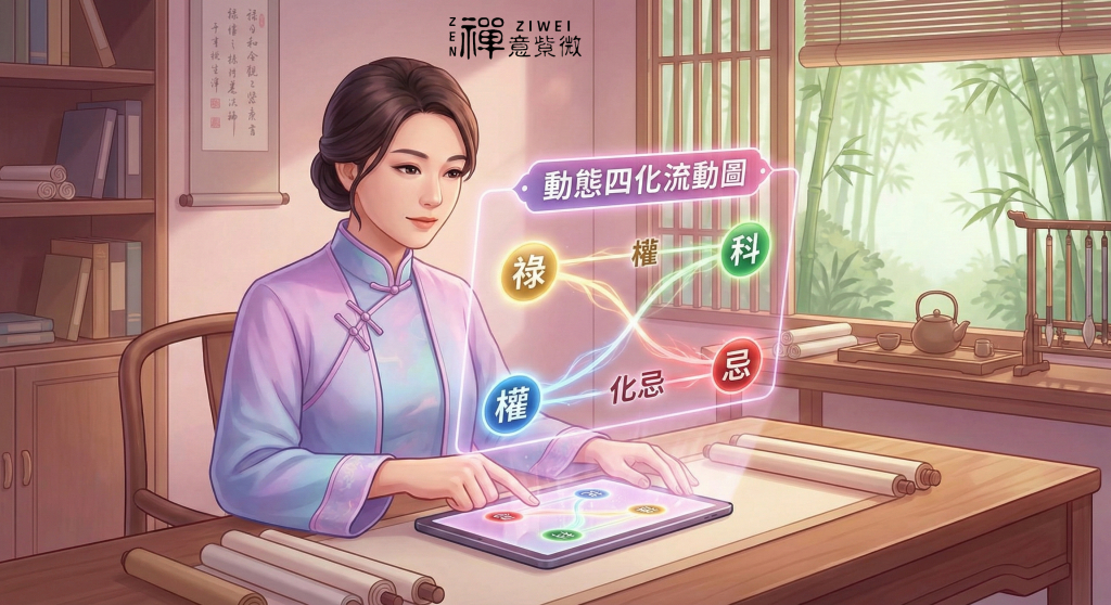 天干意志與四化動能的靈魂地圖