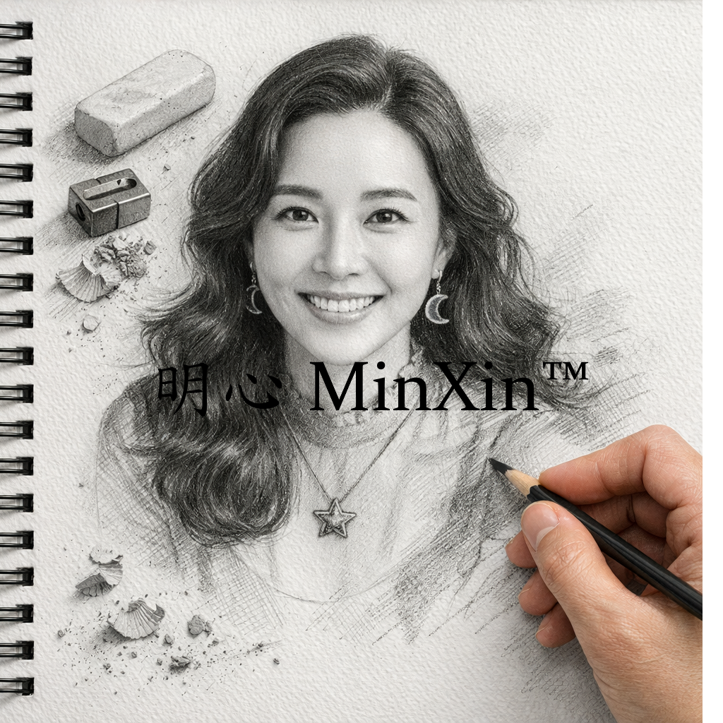 明心MinXin手繪稿-髮型(層次剪)