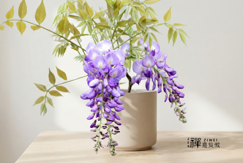 紫藤 (Wisteria)|紫氣東來的「貴族之花」,為您編織浪漫姻緣與頂級貴氣